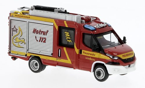 Brekina PCX870550 Magirus Daily MLF, Feuerwehr Leonberg, 2021 (H0)