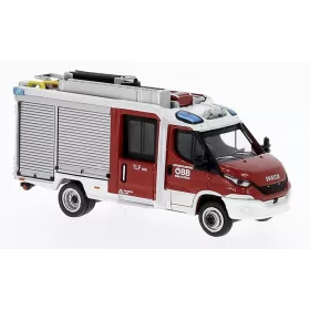   Brekina PCX870551 Magirus Daily MLF,  ÖBB-Werkfeuerwehr (A), 2021 (H0)