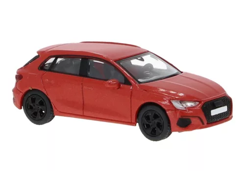 Brekina PCX870558 Audi A3 (8Y), piros (H0)