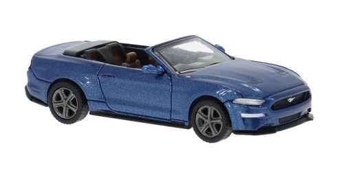 Brekina PCX870564 Ford Mustang VI Cabrio - sötétkék (H0)