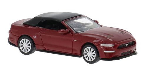 Brekina PCX870565 Ford Mustang VI Cabrio - bordó (H0)