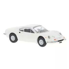 Brekina PCX870633 Ferrari Dino 246 GT, fehér (H0)