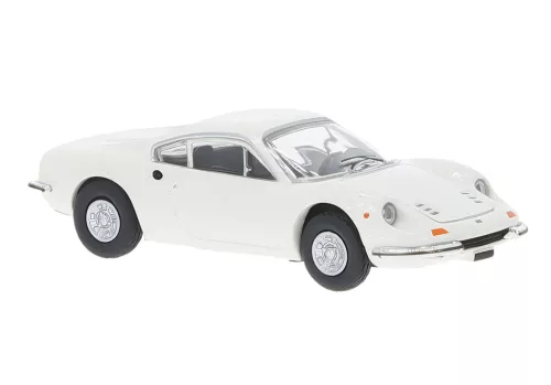 Brekina PCX870633 Ferrari Dino 246 GT, fehér (H0)
