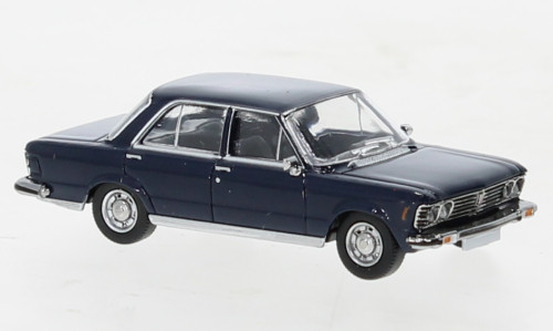 Brekina PCX870638 Fiat 130 1969, sötétkék (H0)