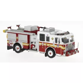   Brekina PCX870685 KME Severe Service Engine 9 FDNY-Manhattan, amerikai tűzoltóautó (H0)