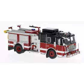   Brekina PCX870686 Seagrave Marauder II 2012, piros/fekete, amerikai tűzoltóautó (H0)