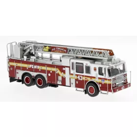   Brekina PCX870689 Ferrara Ultra 2013, amerikai tűzoltóautó - Ladder 43 FDNY-Manhattan (H0)