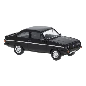 Brekina PCX870723 Ford Escort MK II R, fekete (H0)