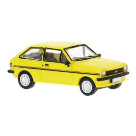 Brekina PCX870769 Ford Fiesta Mk1 S - sárga (H0)