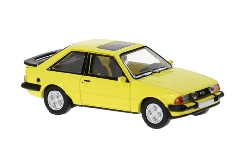 Brekina PCX870788 Ford Escort MK III XR3i - sárga (H0)