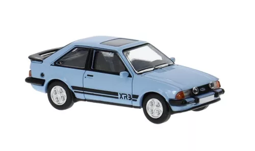 Brekina PCX870791 Ford Escort MK III XR3i - világoskék (H0)