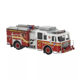   Brekina PCX870840 Seagrave Attacker FDNY - Brooklyn, amerikai tűzoltóautó (H0)