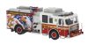 Brekina PCX870842 Seagrave Attacker FDNY - Bronx, amerikai tűzoltóautó (H0)