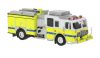 Brekina PCX870847 Seagrave Attacker amerikai tűzoltóautó, sárga/fehér (H0)