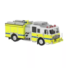   Brekina PCX870847 Seagrave Attacker amerikai tűzoltóautó, sárga/fehér (H0)