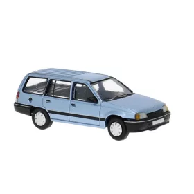 Brekina PCX871459 Opel Kadett E CarAVan, kék (H0)