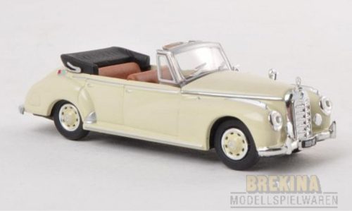 Brekina RIK38327 Mercedes-Benz 300c (W186) Cabriolet 1955, bézs (H0)