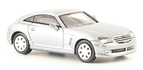 Brekina RIK38465 Chrysler Crossfire Coupe, ezüst (H0)