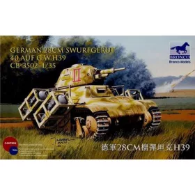   Bronco CB35002 Német 28cm Swurfgerat 40 Auf G.W.H39 1/35 harckocsi makett