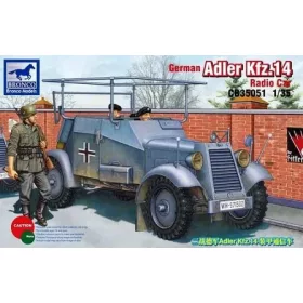   Bronco CB35051 German Adler Kfz. 14 Radio Car 1/35 harcjármű makett