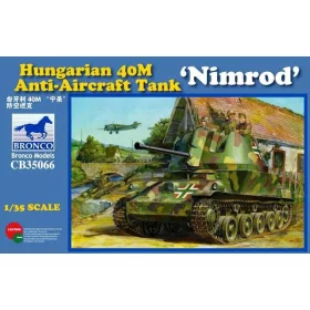   Bronco CB35066 Hungarian Anti-Aircraft Tank 40M Nimrod 1/35 harcjármű makett