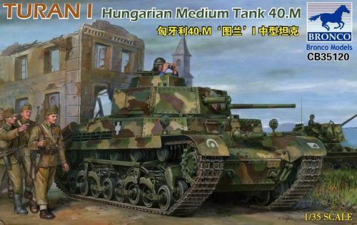 Bronco CB35120 Hungarian Medium Tank 40.M "Turan" I 1/35 harckocsi makett