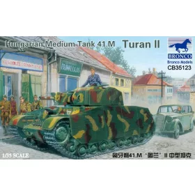   Bronco CB35123 Hungarian Medium Tank 41.M Turan II 1/35 harckocsi makett
