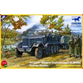   Bronco CB35041 SdKfz 6 - Mittlerer Zugkraftwagen 5t (BN9b) Pioneer Version 1/35 harcjármű makett