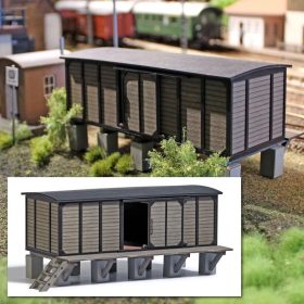   Busch 10049 Szükség-raktárépület vasúti kocsiból - LC (0)