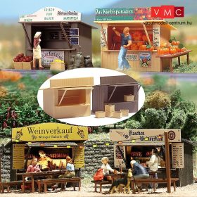 Busch 1055 Árusító bódé (2 db) (H0)