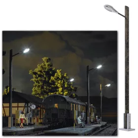Busch 10800 Utcai lámpa faoszlopon, 180 mm - LED (0)