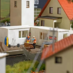 Busch 1087 Lakókonténer-készlet építkezéshez (H0)