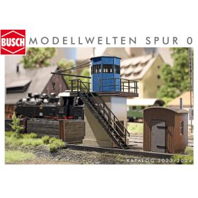 Busch 10997 Spur 0 Katalógus 2023/24, német nyelven