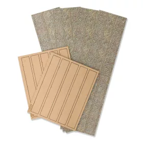 Busch 1126 Kőfal kerítés, 100 x 5 mm, 14 mm (H0) - LC