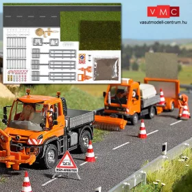Busch 1166 Közút melletti fűnyírás alapcsomag (H0)