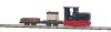 Busch 12016 Gazdasági vasút kezdőkészlet (GV): Gmeinder 15/18 dízelmozdony 2 db lóréval 