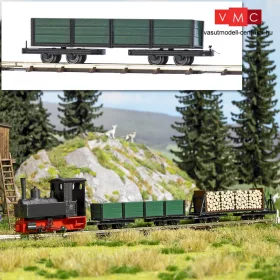   Busch 12246 Alacsony oldalfalú forgózsámolyos lóré gazdasági vasúthoz (GV) (H0f)