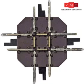 Busch 12340 Gazdasági vasút: 90°-os keresztezés, 133,2 mm (H0f)
