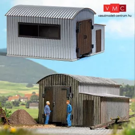 Busch 12382 Hullámlemez fűtőház gazdasági vasúthoz (H0f) - LC