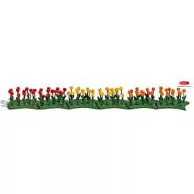 Busch 1242 Tulipánok, 70 db - Kész modell (H0)
