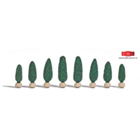 Busch 1275 Tuják földlabdával, 8 db (H0)