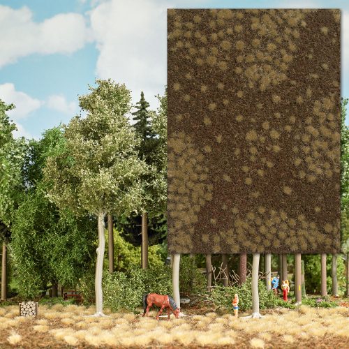 Busch 1322 Erdei talaj, 190 x 250 mm - kiszáradt fű (H0)