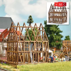   Busch 1370 Épülő favázas ház - szerkezetkész faváz (H0) - LC
