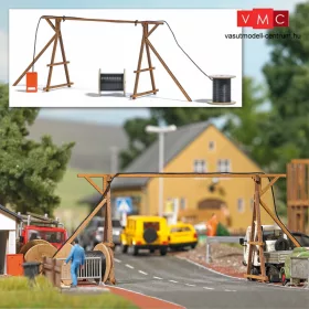   Busch 1375 Kábelhíd építkezésekhez, kábeltekercsekkel (H0) - LC