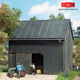Busch 1401 Pajta, valódi fából (H0)