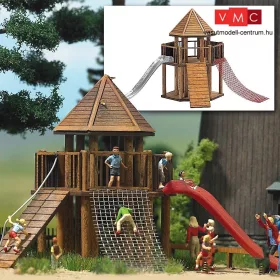 Busch 1487 Játékvár, valódi fából (H0)