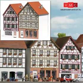 Busch 1537 Favázas emeletes városi sorház, Buschheide - LC (H0)
