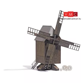 Busch 1575 Szélmalom, valódi fából - Laser-Cut (H0)