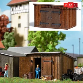Busch 1594 Pajta, valódi fából (H0) - LC
