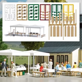 Busch 1830 Catering-készlet szakáccsal (H0)
